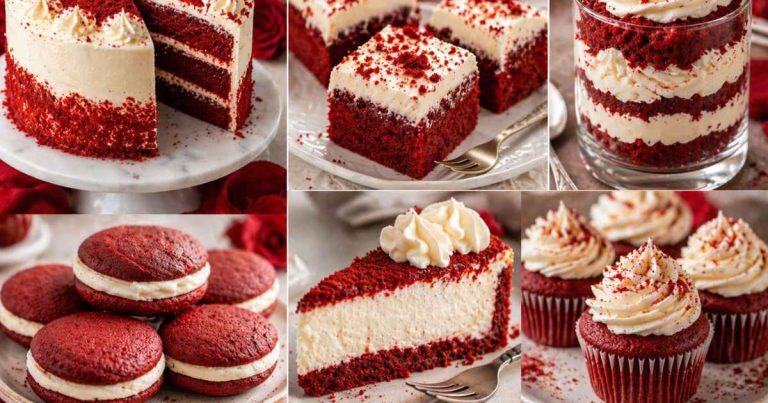 Red Velvet Desserts
