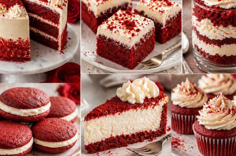 Red Velvet Desserts