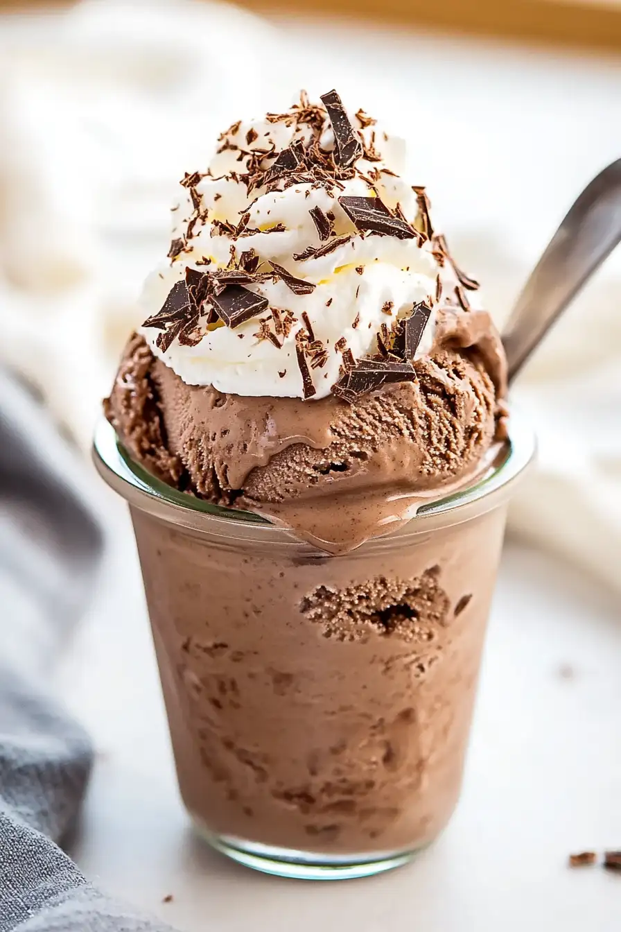 Creamy Homemade Chocolate Ice Cream Recipe